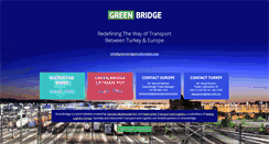 Desktop Screenshot of greenbridgemultimodal.com
