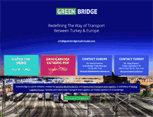Tablet Screenshot of greenbridgemultimodal.com